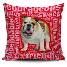 Bulldog Blue Pillowcase