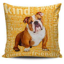 Bulldog Blue Pillowcase