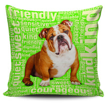 Bulldog Blue Pillowcase