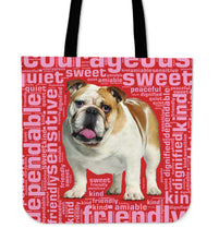 Bulldog Blue Totebag