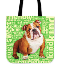 Bulldog Blue Totebag