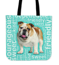 Bulldog Blue Totebag